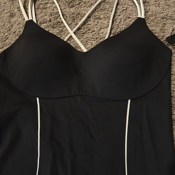 Abercrombie & Fitch Black and White Mini Dress - Picture 2 of 3